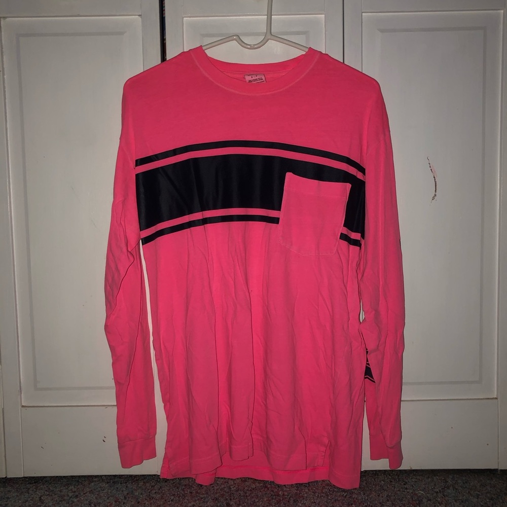 Hot pink long sleeve